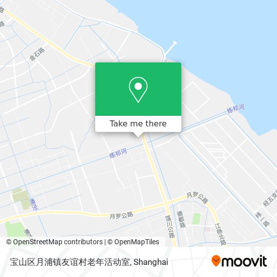 宝山区月浦镇友谊村老年活动室 map