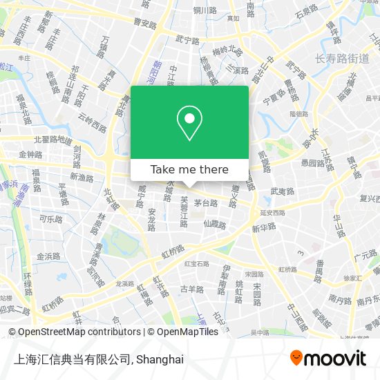 上海汇信典当有限公司 map