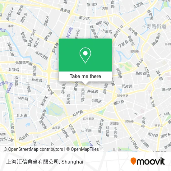 上海汇信典当有限公司 map