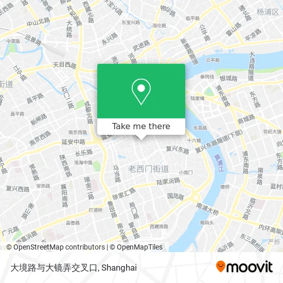 大境路与大镜弄交叉口 map