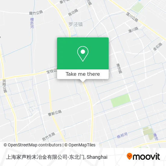 上海家声粉末冶金有限公司-东北门 map