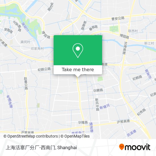 上海活塞厂分厂-西南门 map