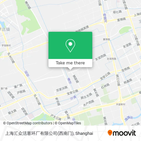 上海汇众活塞环厂有限公司(西南门) map