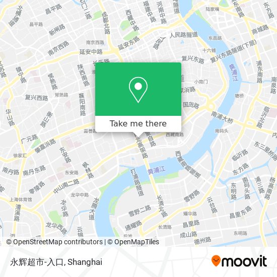 永辉超市-入口 map