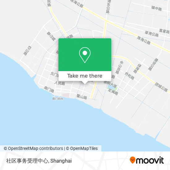 社区事务受理中心 map