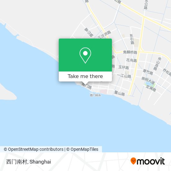 西门南村 map