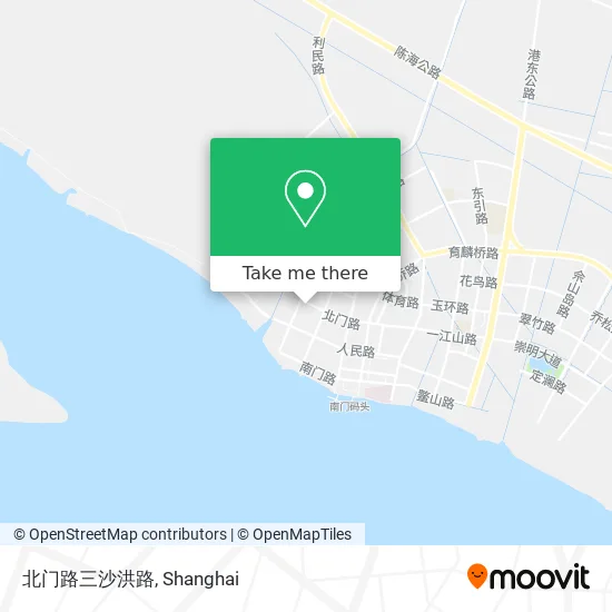 北门路三沙洪路 map