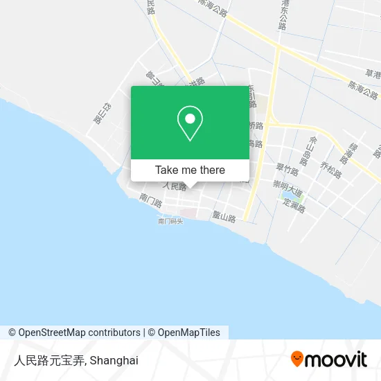 人民路元宝弄 map