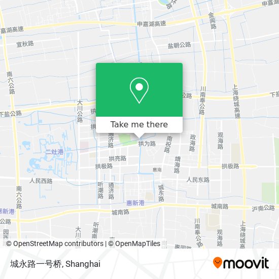 城永路一号桥 map