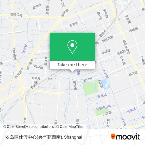 翠岛园休假中心(兴华苑西南) map