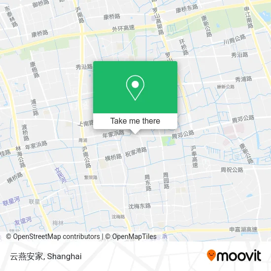 云燕安家 map