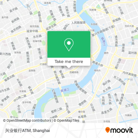 兴业银行ATM map