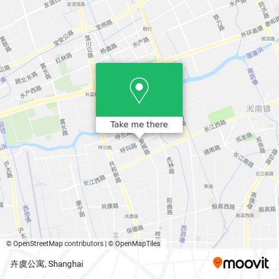 卉虞公寓 map