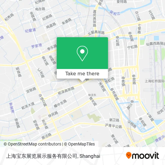 上海宝东展览展示服务有限公司 map