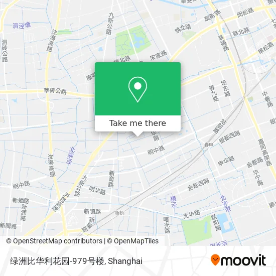 绿洲比华利花园-979号楼 map