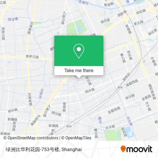 绿洲比华利花园-753号楼 map