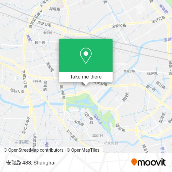 安驰路488 map