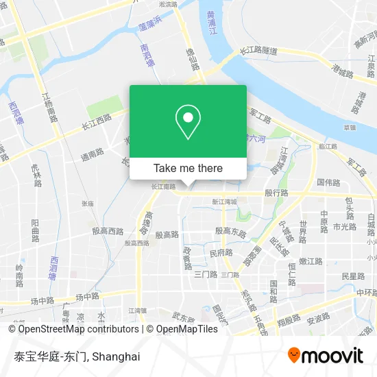 泰宝华庭-东门 map