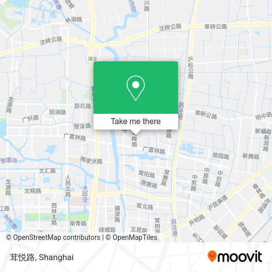 茸悦路 map