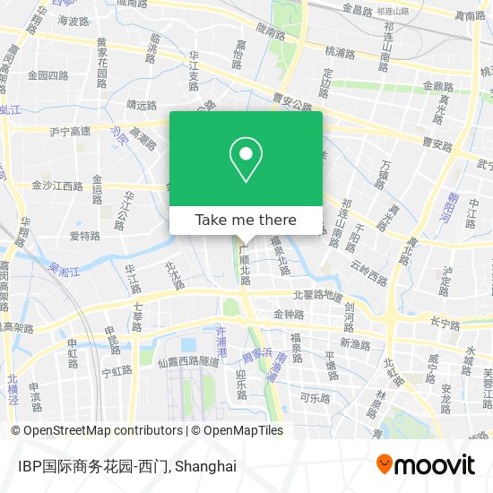 IBP国际商务花园-西门 map