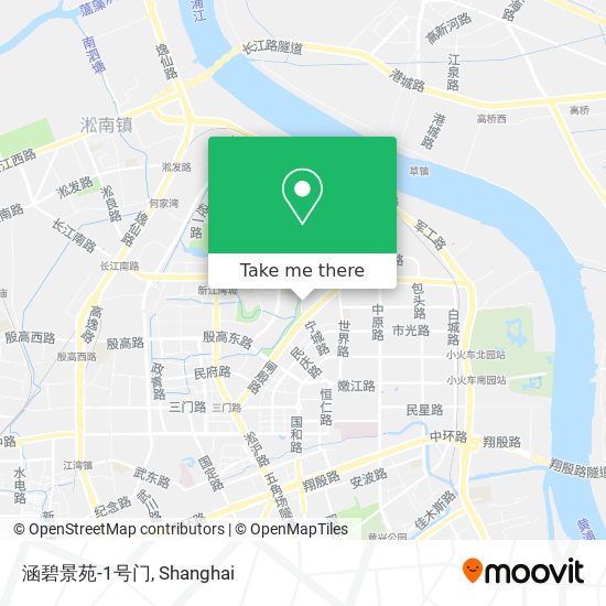 涵碧景苑-1号门 map