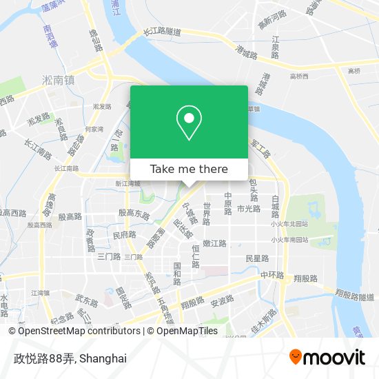 政悦路88弄 map