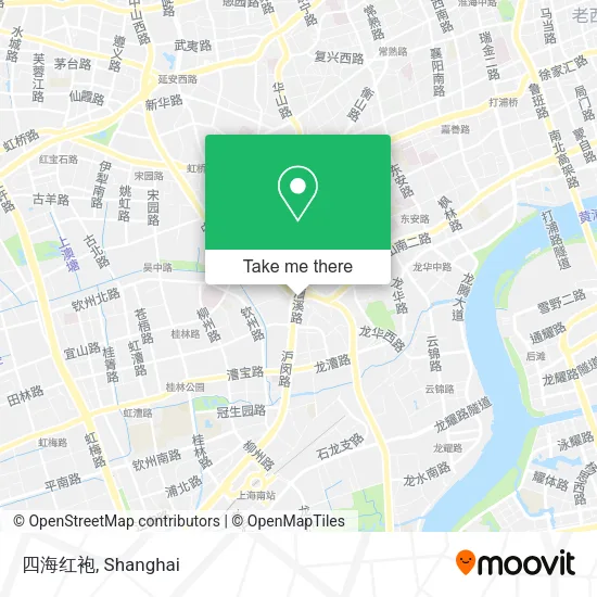 四海红袍 map