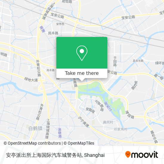 安亭派出所上海国际汽车城警务站 map