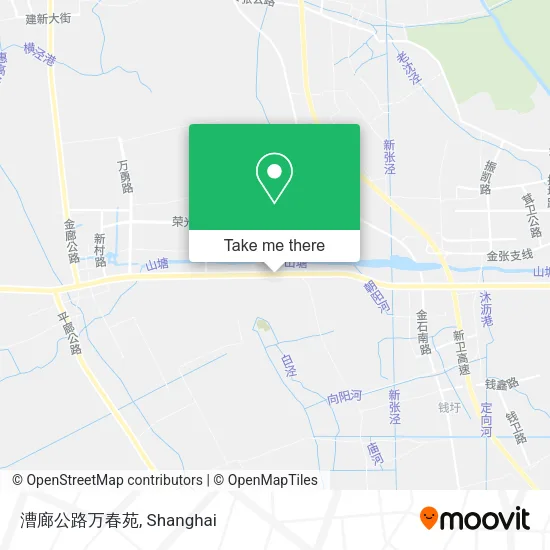漕廊公路万春苑 map