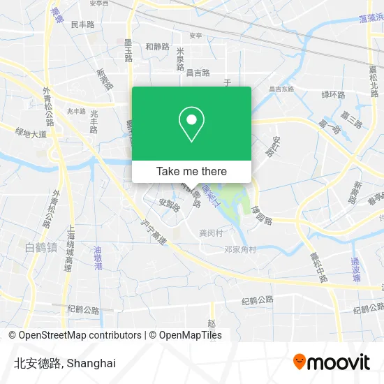 北安德路 map