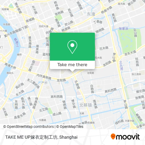 TAKE ME UP嫁衣定制工坊 map