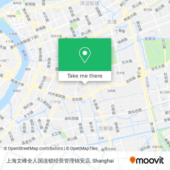 上海文峰全人国连锁经营管理锦安店 map