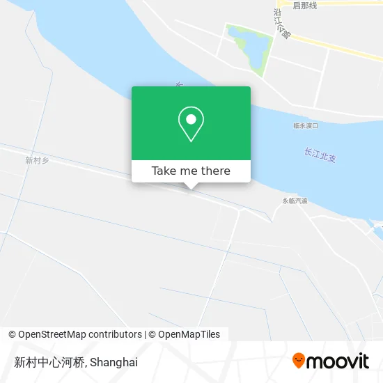 新村中心河桥 map