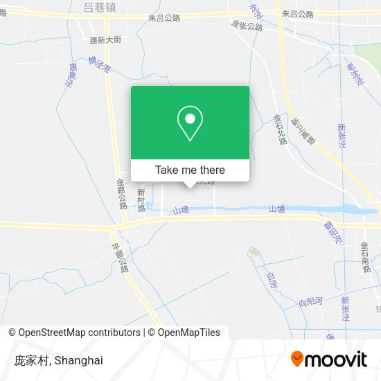 庞家村 map