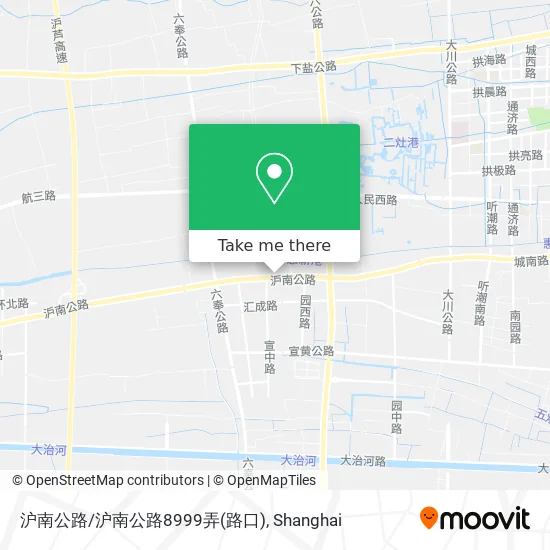沪南公路/沪南公路8999弄(路口) map