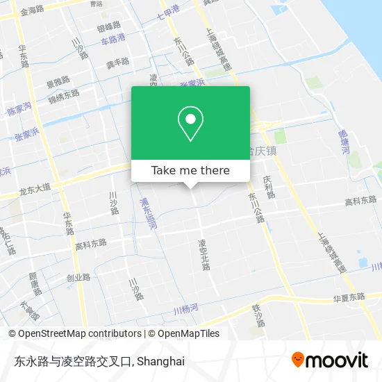 东永路与凌空路交叉口 map