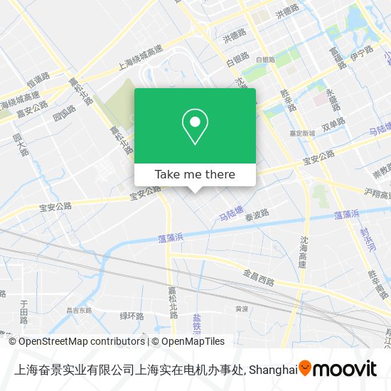 上海奋景实业有限公司上海实在电机办事处 map