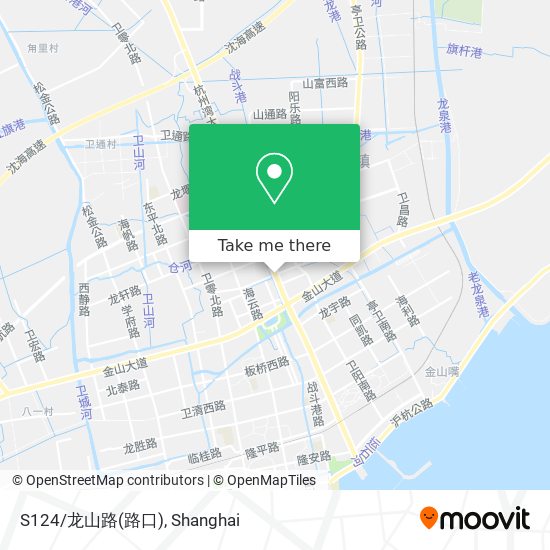 S124/龙山路(路口) map