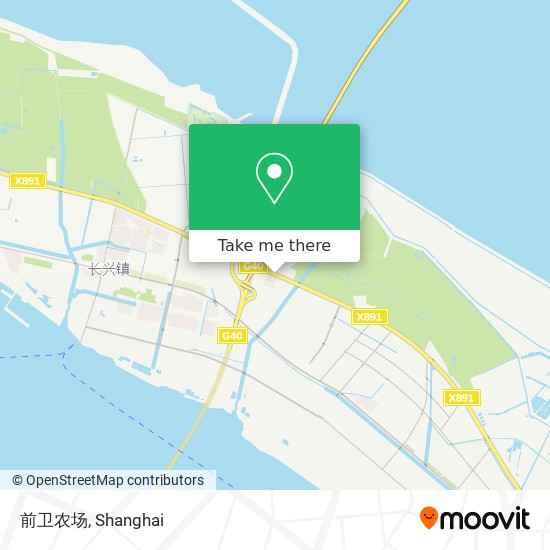 前卫农场 map