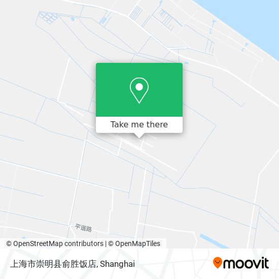 上海市崇明县俞胜饭店 map