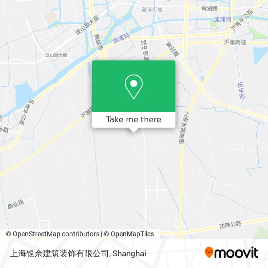 上海银佘建筑装饰有限公司 map