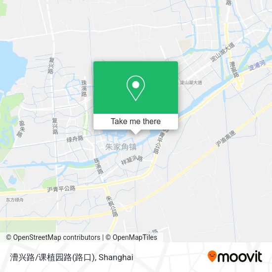漕兴路/课植园路(路口) map
