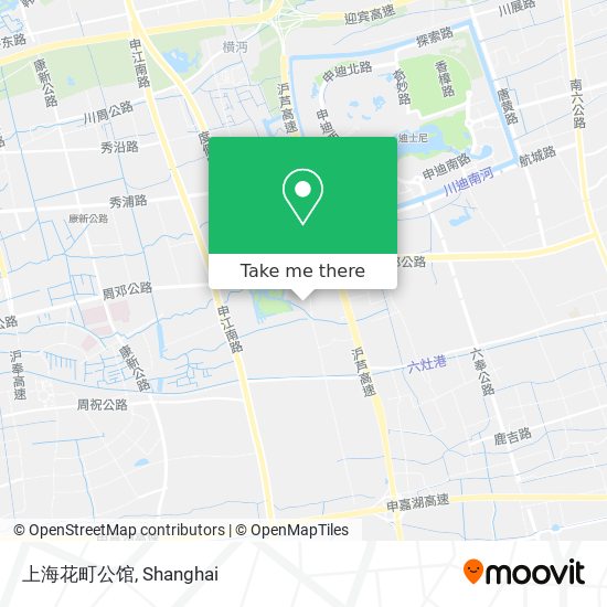 上海花町公馆 map