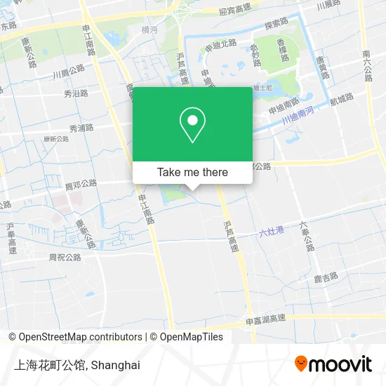 上海花町公馆 map