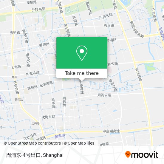 周浦东-4号出口 map