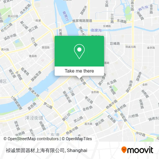祯诚禁固器材上海有限公司 map