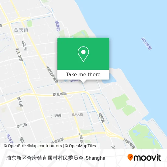 浦东新区合庆镇直属村村民委员会 map
