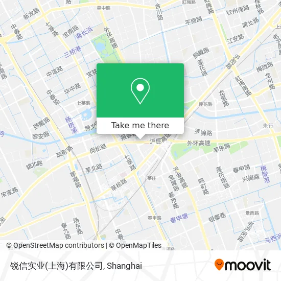 锐信实业(上海)有限公司 map