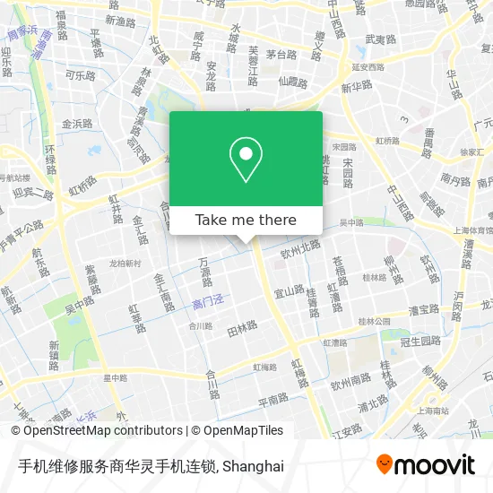 手机维修服务商华灵手机连锁 map