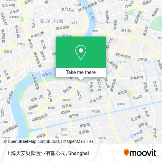 上海天安财险置业有限公司 map